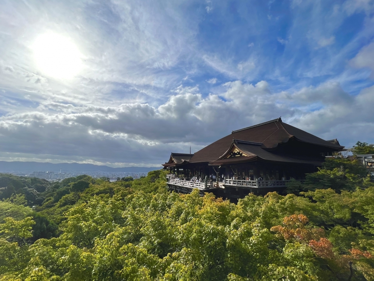 Kiyomizu-dera in Summer