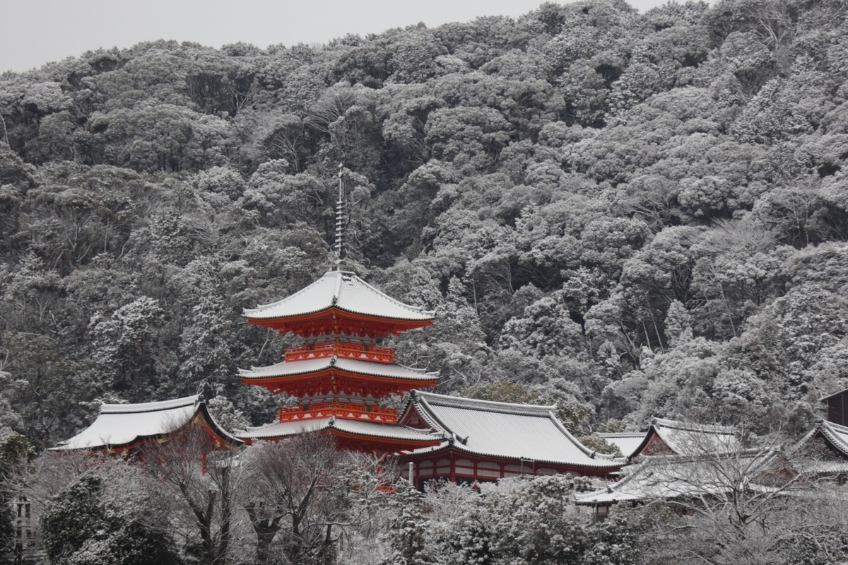Kiyomizu-dera in Winter