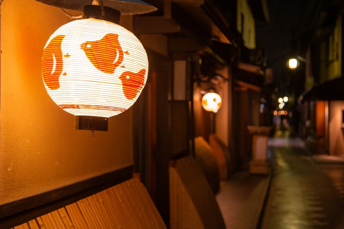 Lanterns in the alley