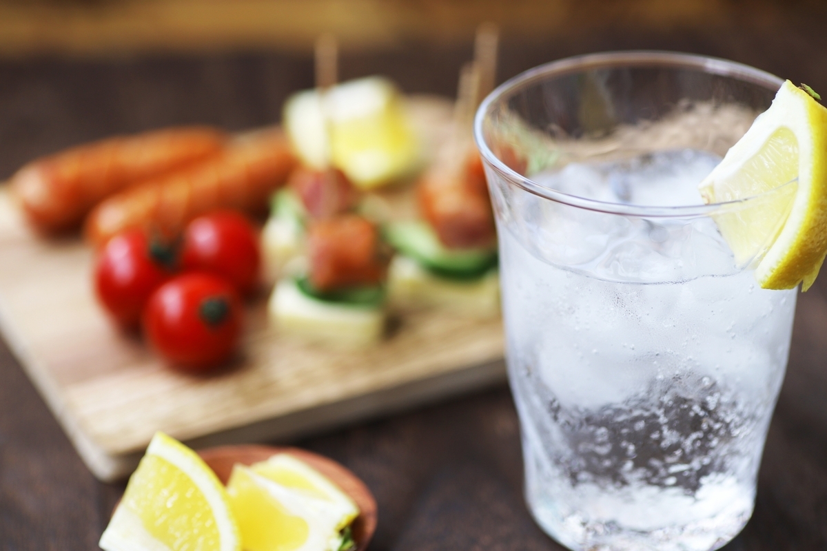 Highball and small plates