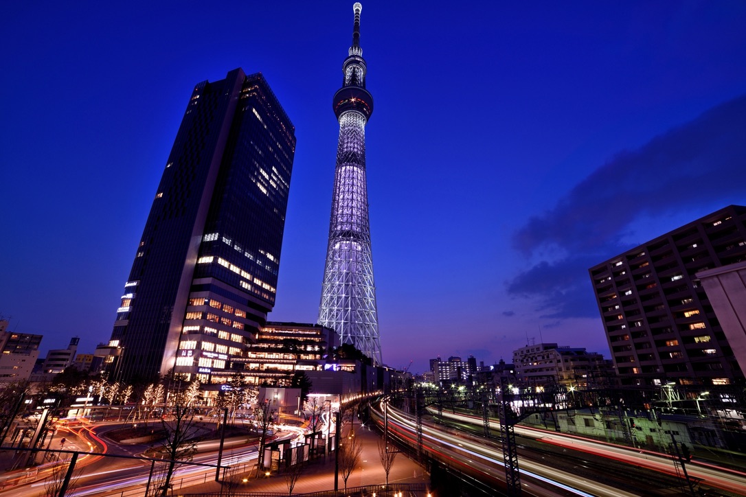 東京スカイツリーライトアップ