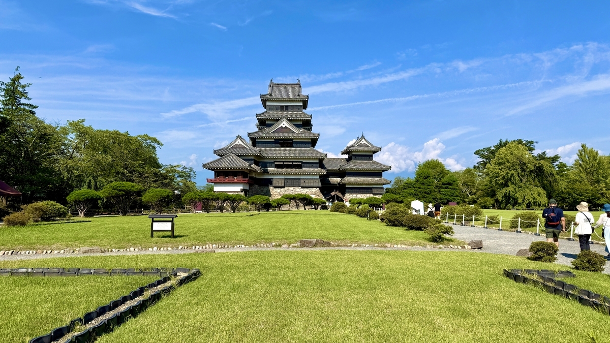 Keep viewed across the Honmaru Garden