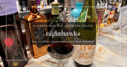 Wine Bar in Osaka's Retro 1950s Food Alley: nighthawks at Shin-Umeda Shokudogai