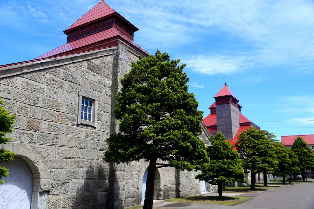 ニッカ余市蒸溜所の石造り倉庫