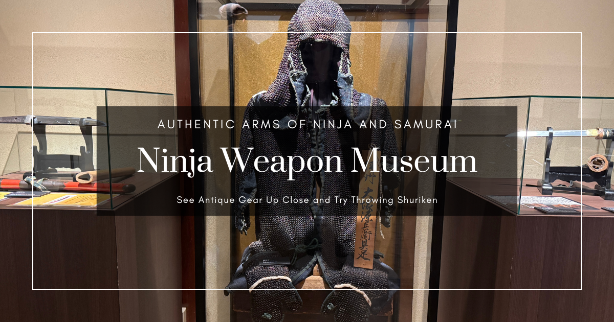 Ninja Weapon Museum in Kanazawa: See Authentic Weapons and Try Shuriken Throwing